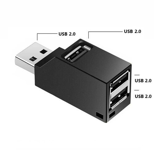 Hub USB 3.0 à 3 Ports, transfert de données rapide, séparateur USB pour ordinateur Portable, Station d'accueil 2.0, adaptateur PC, accessoires