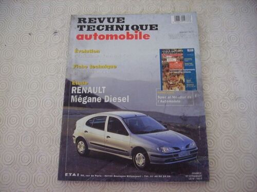 Revue Technique Automobile N° 587 Renault Megane Diesel