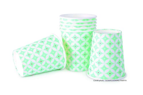 Gobelets Rosace 8 Pièces