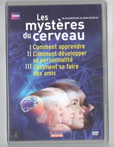 N° 2 : Dvd Les Mysteres Du Cerveau. Comment Apprendre, Comment Developper Sa Personnalite, Comment Se Faire Des Amis. Duree Plus De 2h