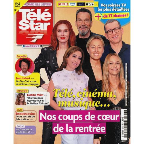Tele Star 2553 2025 Paradis/Pagny/Milot/Fleurot/Chantal Goya/Mask Singer/Jaoui Bacri/Patrick Adler