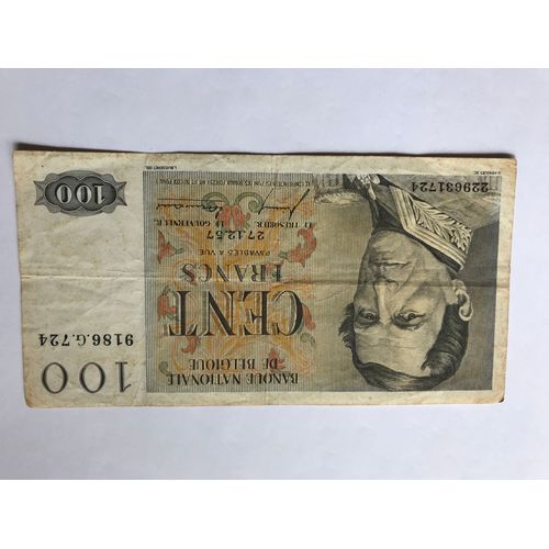 Cent Francs Banque Nationale De Belgique
