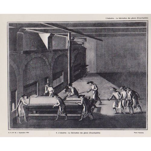 Industrie : Fabrication Des Glaces 