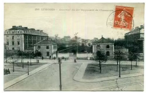 Carte Postale Ancienne - Quartier Du 21e Régiment De Chasseurs - Limoges - Haute-Vienne - 87