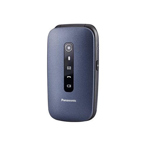 Panasonic KX-TU550 7,11 cm (2.8") Bleu Téléphone d'entrée de gamme
