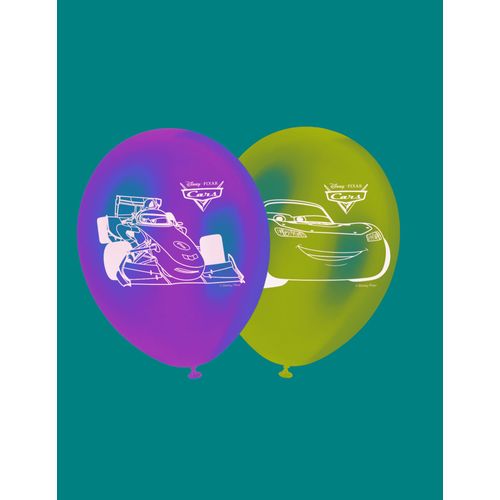 Manege Sarl '8 Ballons Imprimes Cars