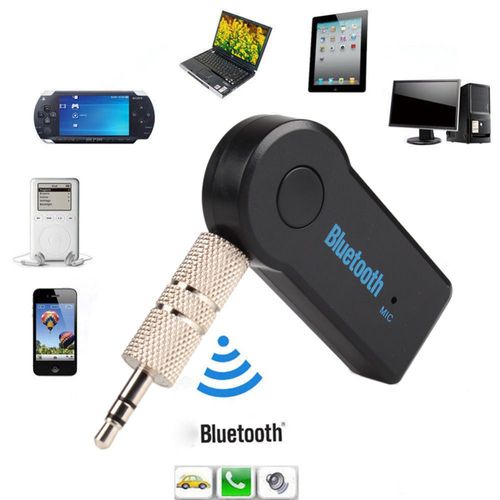 Adaptateur Récepteur Stéréo Mains Libres, Sans Fil, Bluetooth, 3.5mm, Audio Aux, Musique, Pour Voiture, #269997