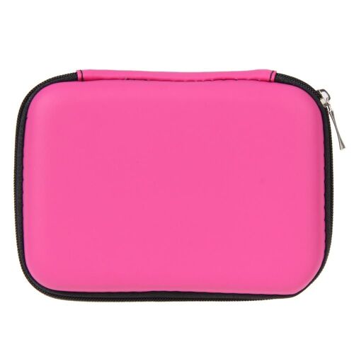 Paquet De Disque Dur De 2.5 Pouces, Sac De Casque, Paquet D'alimentation Mobile Multifonction, Pochette Eva, Sac De Rangement Antichoc Pour Disque Dur, Boîte De Transport