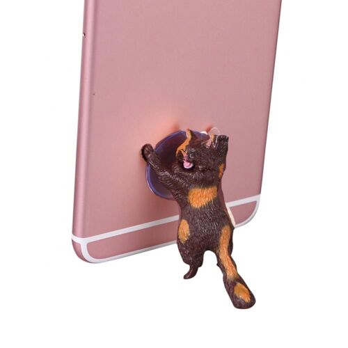 Support de téléphone Portable en forme de chat, support à succion, décor de bureau, Mini trépied, cadeau