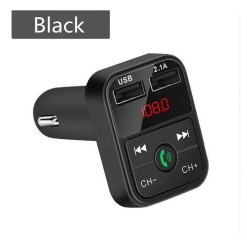 Transmetteur Fm Compatible Bluetooth 5.0 Pour Voiture, Écran Led, Double Usb, Chargeur 3,1 A, Lecteur De Musique Mp3, Support Disque Tf/U