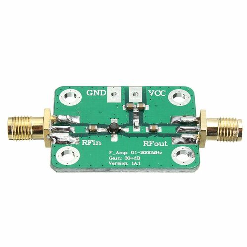 Amplificateur à large bande RF High Dead, gain 30dB, technologie LNA à faible bruit, 1-2000MHz, nouveau