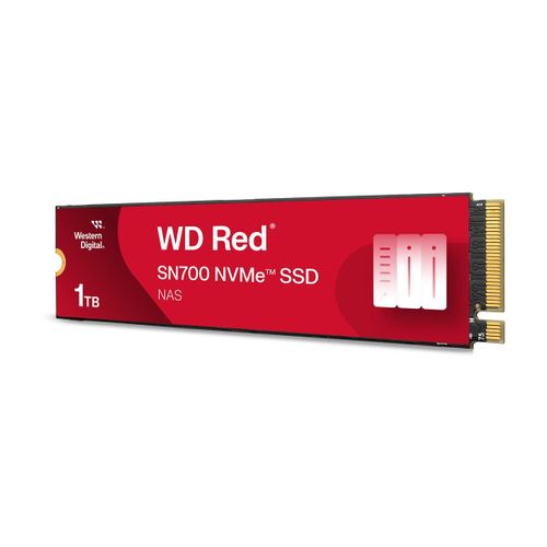 WD Red SN700 WDS100T1R0C-68BDK0 - SSD - 1 To - interne - M.2 2280 - PCIe 3.0 x4 (NVMe)