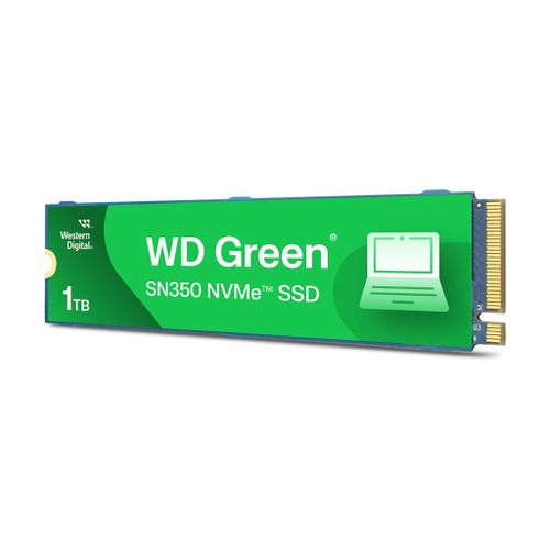 WD Green SN350 NVMe SSD WDS100T3G0C-00AZL0 1To Disque dur interne PCI Express 3.0 x4 (NVMe)