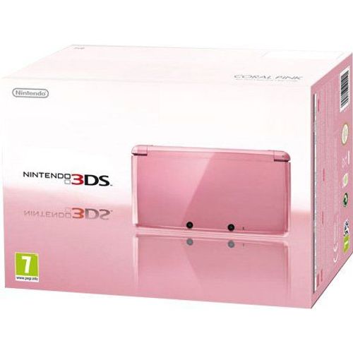 Nintendo 3DS - Console de jeu portable - rose perle