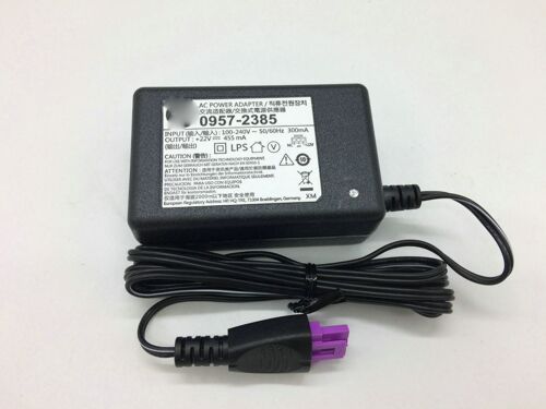 Chargeur Adaptateur Secteur, Alimentation 22v, 455ma, Pour Hp 0957 2385 1010 1012 1510 1512 1513 1514 1518 2515 2540 2541, 1 Pièce