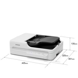 Epson WorkForce DS-1730 - Scanner de documents - Recto-verso - 215.9 x 3048 mm - 1200 dpi x 1200 dpi - jusqu'à 30 ppm (mono) / jusqu'à 30 ppm (couleur) - Chargeur automatique de documents (60...
