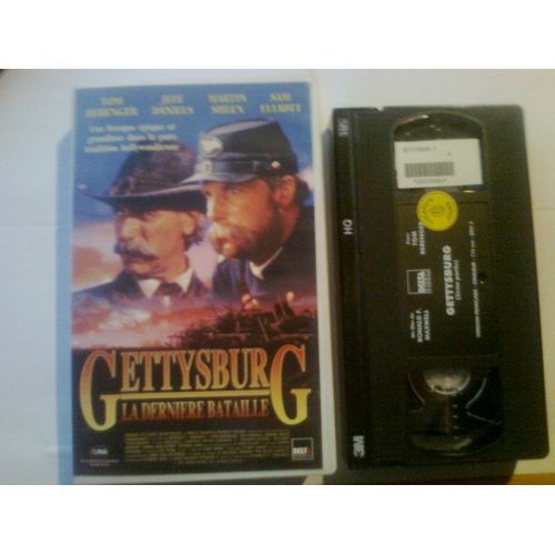 Cassette Vidéo Vhs - Gettysburg - La Dernière Bataille - 2ème Partie