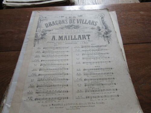 Les Dragons De Villars Duo  N° 6  Chante Par  Borchese Grillon