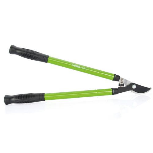 Cisaille Coupe branches VITO Lame Courbee Acier forge Ebrancheur 2 mains Bras Telescopiques Longueurs 62 - 94 cm jardinage