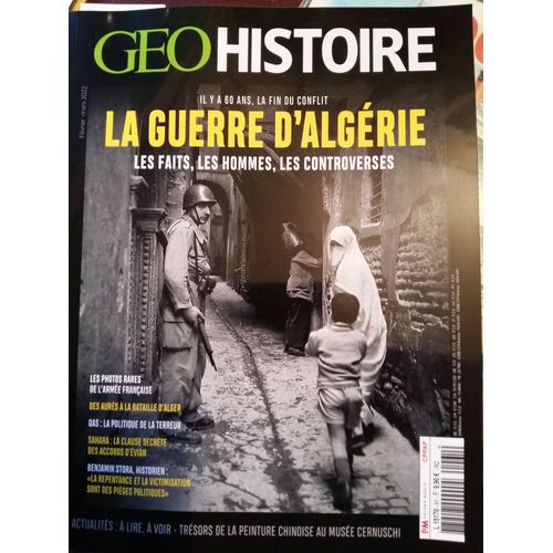 Magazine Geohistoire N° 61 La Guerre D'algerie