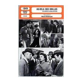 Fiche Monsieur Cinema Au-Dela Des Grilles