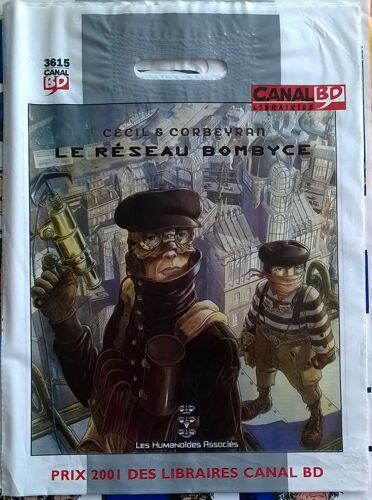 Sac Publicitaire Le Réseau Bombyce - Cecil Et Corbeyran.