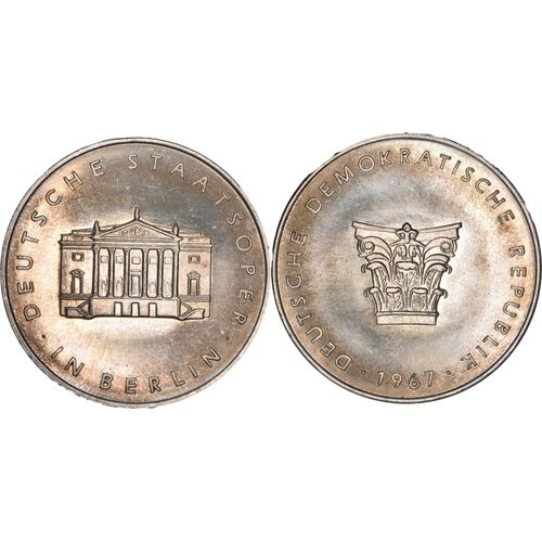 Médaille - Allemagne (Rda-Ddr) - 1967 - Deutsches Staatsoper In Berlin - 01-255