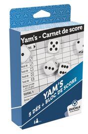 Jeu Traditionnel Ducale - Yam's Avec Bloc De Score - Eco Format
