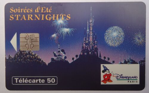 Télécarte Disneyland Paris Soirées D'été 50 Unités
