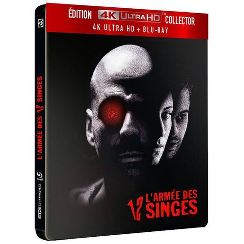 L'armée Des 12 Singes - 4k Ultra Hd + Blu-Ray - Boîtier Steelbook Limité
