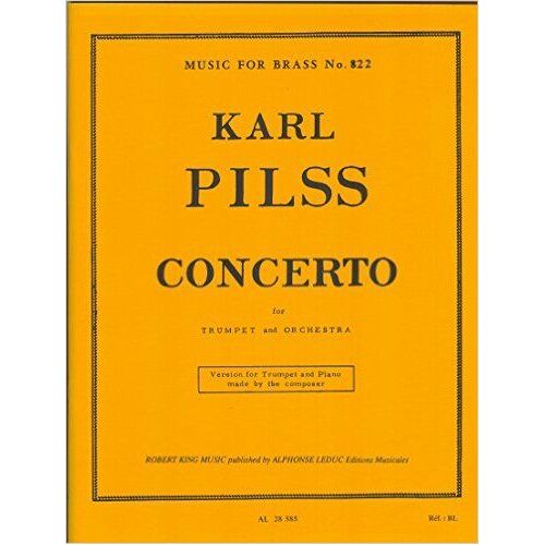 Concerto For Trumpet And Orchestra - Version For Trumpet And Piano - Music For Brass N° 822