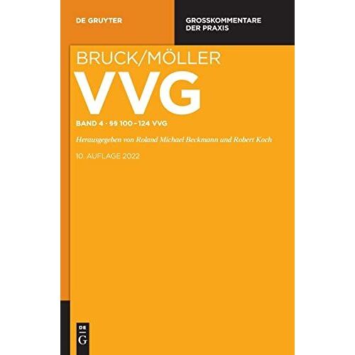 Vvg Versicherungsvertragsgesetz Einführung; §§ 100-124 Vvg
