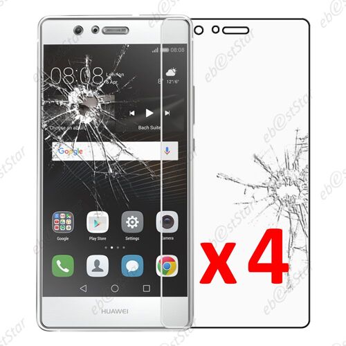 Ebeststar ® Pour Huawei P9 Lite, G9 Lite - Lot X4 Film Protection Écran Verre Trempé Anti Casse Anti-Rayures