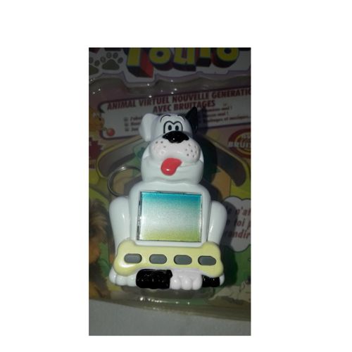 Tamagotchi De Lansay Super Cyber Toutou Jeu Electronique Avec Bruitage De Poche Interactif Collection 2000 Porte Clef Soigner Son Petit Chien Domestique Virtuel Jouet Pour Enfant