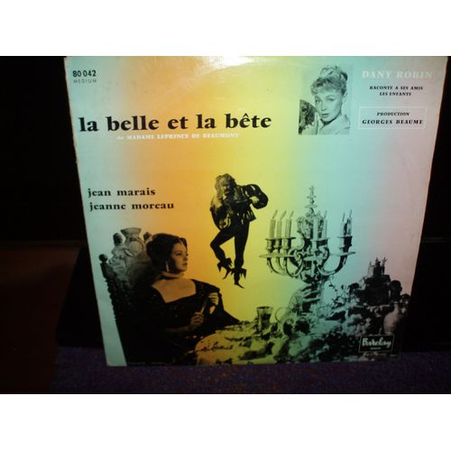 Jean Marais / Jeanne Moreau / Dany Robin - La Belle Et La Bete.