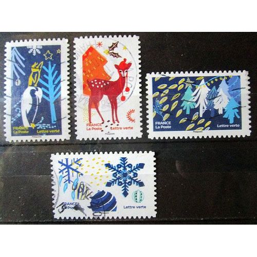 2021. Adh2063;Adh2064;Adh2065;Adh2066: Ensemble Fêtons Un Noël Qui Fait Du Bien.