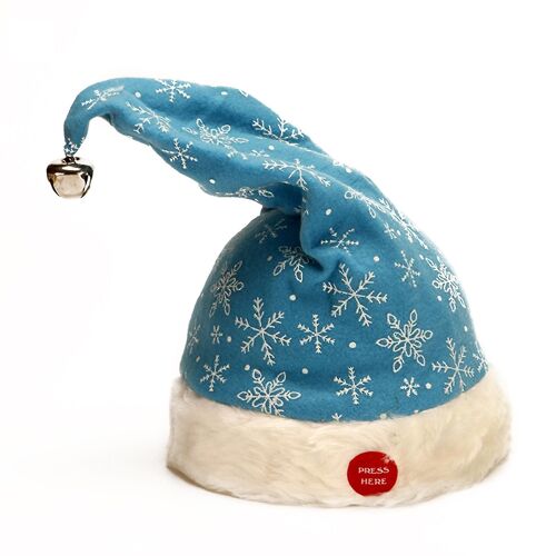 Éléments De Noël Chapeau Électrique Chapeaux Chantants Avec Musique Mignon Peluche Jouet Pour Fête De Cadeau De Noël