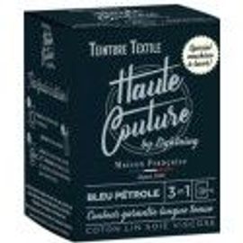 Teinture textile bleu pétrole colorant + sel + fixateur HAUTE COUTURE LIGHTNING