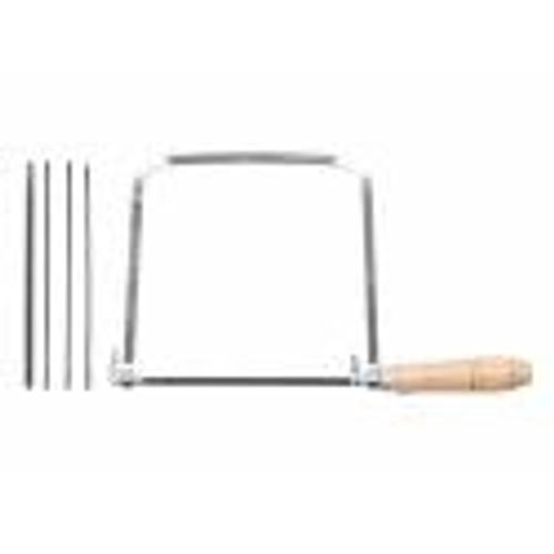 Scie à métaux extra haute 5 lame de scie 150 mm réglable 6 positions BGS TECHNIC