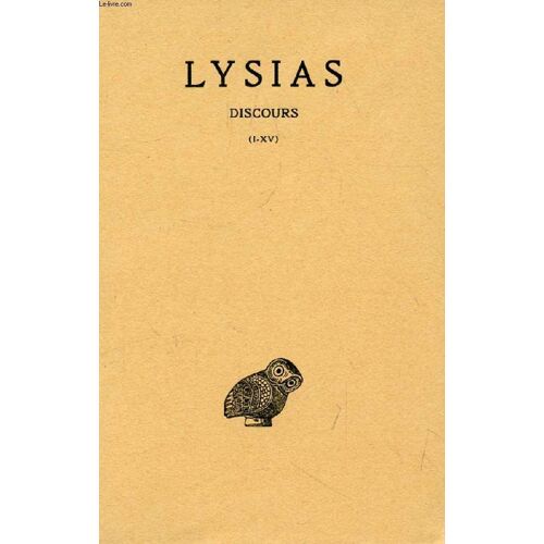 Discours, Tome I, I-Xv