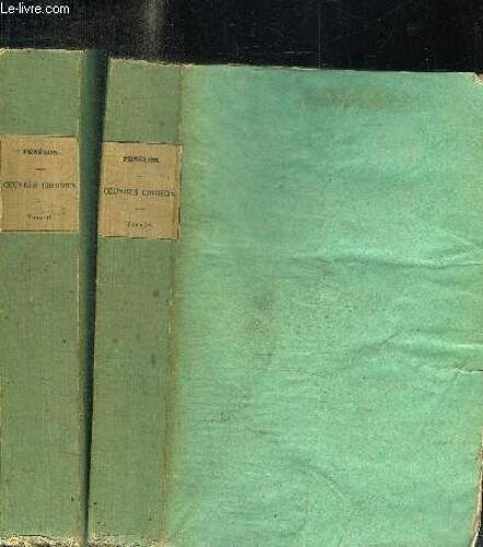 Les Aventures De Telemaque, Fils D'ulysse - Tome 1 + 2 En 2 Volumes