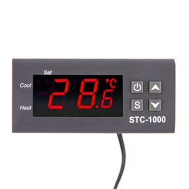 Deux Relais Sortie Led Régulateur De Température Numérique Thermostat Incubateur 110-220v 10a Ntc Capteur Aquarium Chauffage Thermorégulateur