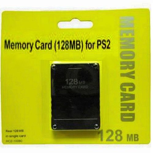 Carte Mémoire 128 Mo Pour Playstation 2 COMPATIBLE Ps2
