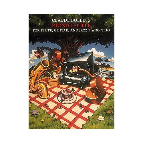 Picnic Suite - Solo Piano Jazz Chamber Ensemble Sheet Music Book With Transcribed Score And Parts Flute Guitar Piano Bass Drums Performance Collection For Intermediate To Advanced Musicians