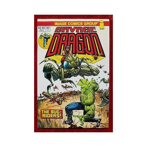Savage Dragon # 82 ( V.O. Déc. 2000 ) ** The Bug-Riders - Part 1  ** Erik Larsen / Image Comics