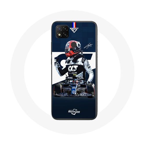 Coque Xiaomi Redmi 9c Formule 1 Max Verstappen Pilote Automobile F1 Bleu