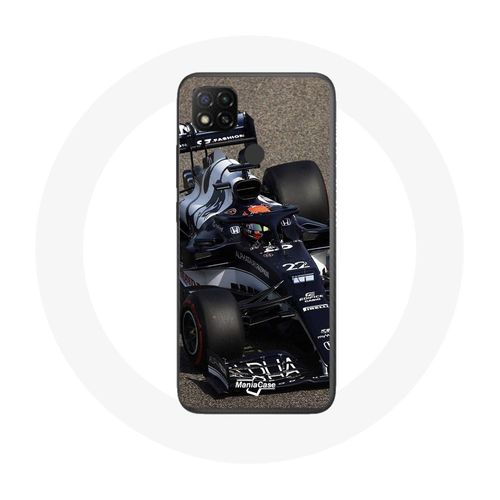 Coque Xiaomi Redmi 9c Formule 1 Yuki Tsunoda Pilote Automobile De F1 Bleu