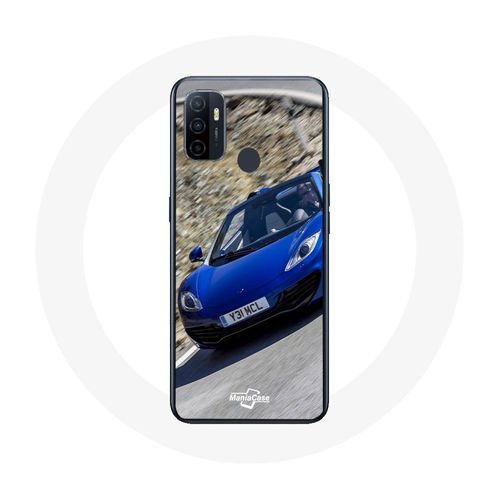 Coque Oppo A53 Formule 1 Mclaren Voiture Bleu