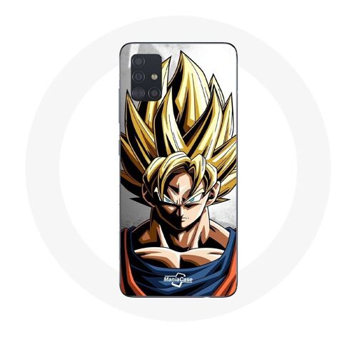 Coque Pour Samsung Galaxy A51 5g Sangoku Mur Dragon Ball Super
