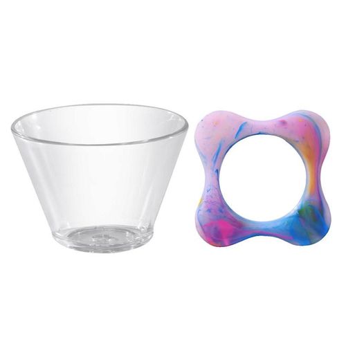 Filtre À Café Résine Rétroéclairage Passoire À Café Grande Cafetière Fond Plat Panier Goutteur Pour Le Grand Groupe